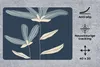 MuchoWow® Mauspad Mousepad Blumen - Pflanzen - Blau - Natur Produktbild-Vorschau 2