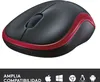 Logitech M 185 Cordless Notebook Mouse USB schwarz / rot Produktbild-Vorschau 20