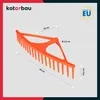 KOTARBAU® Heurechen 64 cm ohne Stiel Laubrechen Kunststoff Produktbild-Vorschau 3