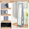 COSTWAY Armoire à bijoux, armoire à glace avec miroir Voir les images du produit 7