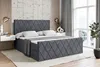 ALTDECOR Boxspringbett mit Fußteil, H4 Matratze und Topper Produktbild-Vorschau 1