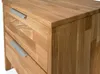 Nachttisch NACO Eiche massiv geölt - Nachtkommode mit 2 Produktbild-Vorschau 9
