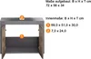 trendteam Bad Waschbeckenunterschrank Cancun/Indy Matera Produktbild-Vorschau 9