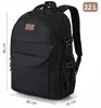 Zagatto Městský Batoh do Školy a do Práce 22L Černý ZG965 Náhled obrázku produktu 10