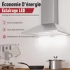 LEVIVO A+++ Dunstabzugshaube 60cm Umluft & Abluft mit 410 Produktbild-Vorschau 12