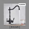 Julian | Vintage 3 Wege Schwarz matt Filtermatur | Podgląd zdjęcia produktu 2