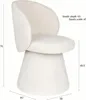 Housecraft Living Milly Esszimmerstuhl Beige Produktbild-Vorschau 7