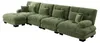 Chenille-Cloud-Sofa L-Form, modulares Schlafsofa mit Produktbild-Vorschau 4