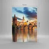 Bilder auf glas - Einteilig - Prag brücke geschichte fluss Produktbild-Vorschau 3