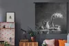 MuchoWow® Wandteppich Wandbehang Kanne - Tee - Stilleben Produktbild-Vorschau 6