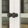 HOMCOM kuchynská skriňa, vysoká skriňa s 2 skrinkami, Náhľad obrázku produktu 9