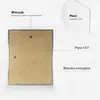 Diagram showing the back of a picture frame with labels pointing to its components. Anteprima dell’immagine prodotto