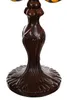 Birendy Tischlampe  Tiffany Waben Steine Tiff156 Motiv Produktbild-Vorschau 3