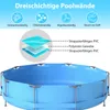 COSTWAY Pool-Set mit Filterpumpe, 360 x 360 cm, Produktbild-Vorschau 6