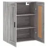 vidaXL Wandschrank Grau Sonoma 69,5x34x90 cm Holzwerkstoff Produktbild-Vorschau 7