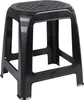 3.03 Sgabello in plastica di colore nero - circa 46 x 41 x Anteprima dell’immagine prodotto 1