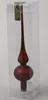Kaemingk Weihnachtsbaumspitze Ochsenblutrot matt Ø 6 cm 26 Produktbild-Vorschau 6