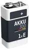 1 Ansmann maxE NiMH Akku 300 9V-Block 270 mAh         Produktbild-Vorschau 4