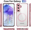 Magnetické průhledné pouzdro pro Samsung Galaxy A55, Náhled obrázku produktu 2