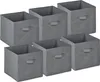 Contenitore Relaxdays, 19 l, contenitore in tessuto, set da Anteprima dell’immagine prodotto 1