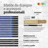 Set professionale da disegno da 96 pezzi – In elegante Anteprima dell’immagine prodotto 4