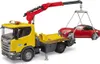 Bruder Scania Super 560R Tow Truck s Bruder Roadster Náhled obrázku produktu 2