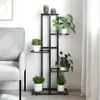 vidaXL Stojak na kwiaty 5-poziomowy 43x22x98 cm czarny Podgląd zdjęcia produktu 11