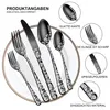 20 Teiliges Besteck Set, Besteckset inkl, mit Messer Gabel Produktbild-Vorschau 4