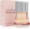 A bottle of Laura Biagiotti Romamor Eau de Toilette and its packaging are displayed against a white background. Anteprima dell’immagine prodotto