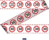 Absperrband zum 30. Geburtstag Produktbild-Vorschau 1