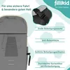 Fillikid Winterfußsack Lammfellfußsack für Kinderwagen Produktbild-Vorschau 5