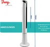 JUNG TVE24 Turmventilator 120cm – Leise, Energiesparend Produktbild-Vorschau 2