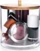 Úložný box na make-up a vatové tamponky s bambusovým víkem Náhled obrázku produktu 5