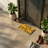 Relaxdays deurmat van kokos, 60x40 cm, antislip, Productafbeelding-voorbeeld 2