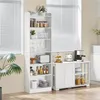 Yaheetech Bücherregal 7 Fächer Bücherschrank 180 cm H Produktbild-Vorschau 2