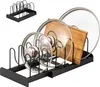 eluno Topfdeckel und Pfannenhalter für 7 Töpfe, Pfannen, Produktbild-Vorschau 1
