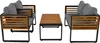 Merax Gartenlounge Set 4-tlg. Terassenmöbel mit Produktbild-Vorschau 11