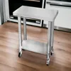 Stół roboczy ze stali nierdzewnej do gastronomii, stół Podgląd zdjęcia produktu 6
