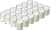 hORECA CANDLES Čajové sviečky 24 kusov biela - 24 hodín Náhľad obrázku produktu 2