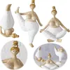 LS-LebenStil 3 Yoga Frauen Deko-Figur Set Molly 21cm Produktbild-Vorschau 1