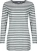 modAS Damen Long-Shirt mit Streifen Maritim - Gestreiftes Produktbild-Vorschau 1