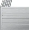 vidaXL Garten-Hochbeet 100x40x45 cm Verzinkter Stahl Silber Produktbild-Vorschau 6