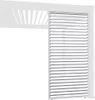 Horizontale Lamellenwand für Pergola | aus Aluminium | 3 Produktbild-Vorschau 1