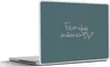 MuchoWow® Laptop Aufkleber Sticker Cover Zitate - Produktbild-Vorschau 1
