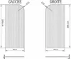 Geriffelte, begehbare Duschabtrennung - 100 x 195 cm - Produktbild-Vorschau 4