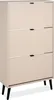 Schuhschrank - VIGO 49A - Sand - Beine aus Massivholz - 70 Produktbild-Vorschau 7