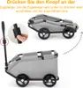 Haustierwagen faltbar, 360° drehbare Wagenstange mit Produktbild-Vorschau 8