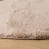 Volero - Hochflor Teppich Rund - Carvy Arches Taupe - Ø 80 Produktbild-Vorschau 2