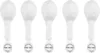 Balony świecące LED 30 cm, białe, 5szt Podgląd zdjęcia produktu 1
