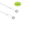 A white USB-C charging cable with two connectors is shown against a white background. A green oval shape with text is in the upper right corner. Produktbild-Vorschau